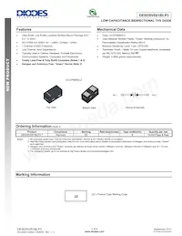 DESD5V0S1BLP3-7 Datasheet Cover