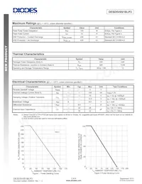 DESD5V0S1BLP3-7 Datasheet Page 2