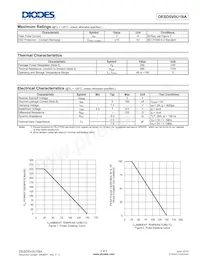 DESD5V0U1BA-7 Datasheet Page 2