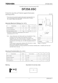 DF2S6.8SC(TPL3) Datasheet Cover