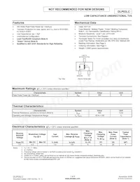 DLP03LC-7 Datasheet Cover