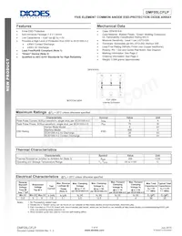 DMF05LCFLP-7 Datasheet Cover