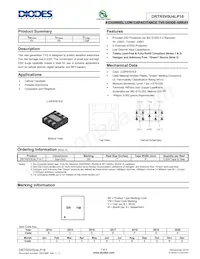 DRTR5V0U4LP16-7 Datasheet Cover