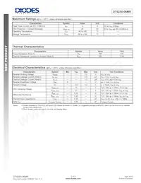 DT6250-06MR-13 Datasheet Page 2