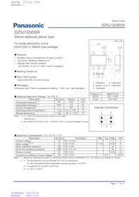 DZ5J120D0R Datasheet Cover