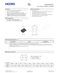 DZQA5V6AXV5-7 Datasheet Cover