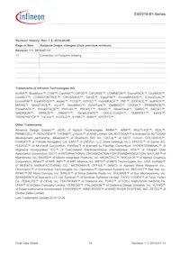 ESD218B102ELE6327XTMA1 Datasheet Pagina 14