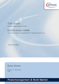 ESD5V3U4UHDMIE6327XTSA1數據表 封面