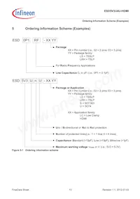 ESD5V3U4UHDMIE6327XTSA1 데이터 시트 페이지 13