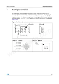 ESDA14V2-2BF3 Datasheet Pagina 7