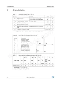 ESDA17-5SC6 Datasheet Page 2