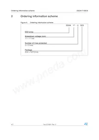 ESDA17-5SC6 Datasheet Page 4