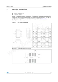 ESDA17-5SC6 Datasheet Pagina 5