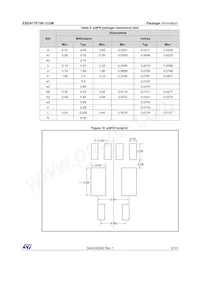 ESDA17P100-1U2M Datenblatt Seite 5