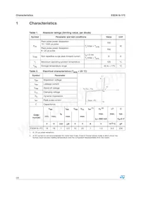 ESDA18-1F2 Datasheet Page 2