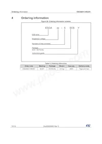 ESDA6V1-5SC6Y Datasheet Page 10
