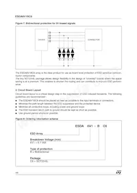 ESDA6V1BC6 Datasheet Page 4