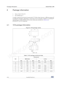 ESDA7P60-1U1M Datasheet Page 4