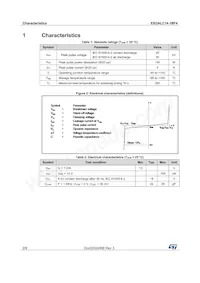 ESDALC14-1BF4 Datasheet Page 2