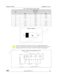 ESDALC14-1BF4 Datasheet Pagina 5