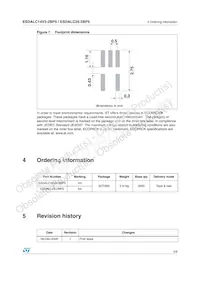 ESDALC25-2BP5 Datasheet Page 5