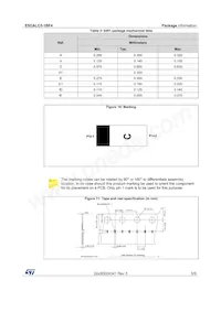ESDALC5-1BF4 Datasheet Page 5