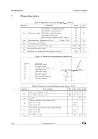 ESDALC5-1BT2Y Datasheet Page 2