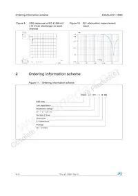 ESDALC6V1-1BM2 Datasheet Pagina 4