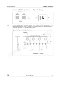 ESDALC6V1-1M2 Datasheet Page 7