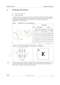 ESDALC6V1-5T6 Datasheet Pagina 5