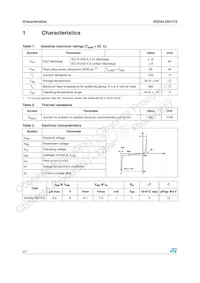 ESDALC6V1C2數據表 頁面 2