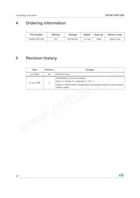 ESDALC6V1W5 Datasheet Page 6