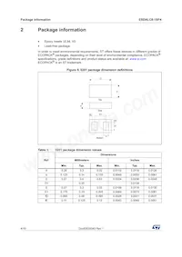 ESDALC8-1BF4 Datasheet Page 4