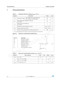 ESDALCL6-4P6A 데이터 시트 페이지 2