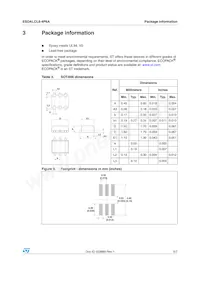 ESDALCL6-4P6A Datasheet Page 5