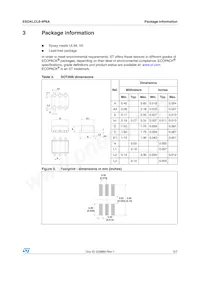 ESDALCL6-4P6A 데이터 시트 페이지 5