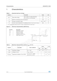 ESDARF01-1BF4 Datasheet Pagina 2