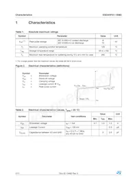 ESDARF01-1BM2 Datasheet Pagina 2
