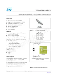 ESDARF03-1BF3 Datasheet Cover