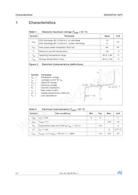 ESDARF03-1BF3 Datasheet Page 2