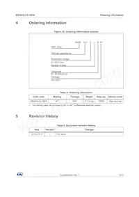 ESDAVLC5-1BF4 Datasheet Page 9