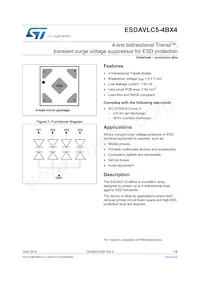 ESDAVLC5-4BX4數據表 封面