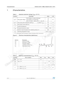 ESDAVLC6V1-1BT2 Datasheet Page 2