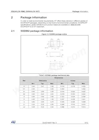 ESDAVLC8-1BT2 Datasheet Page 5