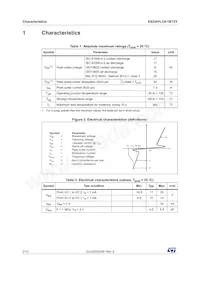 ESDAVLC8-1BT2Y Datasheet Pagina 2