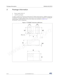 ESDAVLC8-1BT2Y Datasheet Page 6