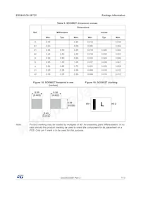 ESDAVLC8-1BT2Y Datasheet Pagina 7