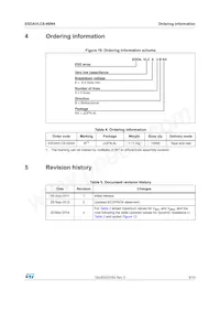 ESDAVLC8-4BN4 Datasheet Page 9