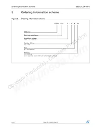 ESDAXLC4-1BF3 Datasheet Page 4
