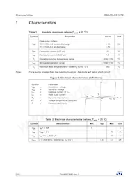 ESDAXLC6-1BT2 Datasheet Pagina 2